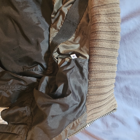 Gas Mens Jacket M Green Warm Fall Winter italian designer - Picture 5 of 11